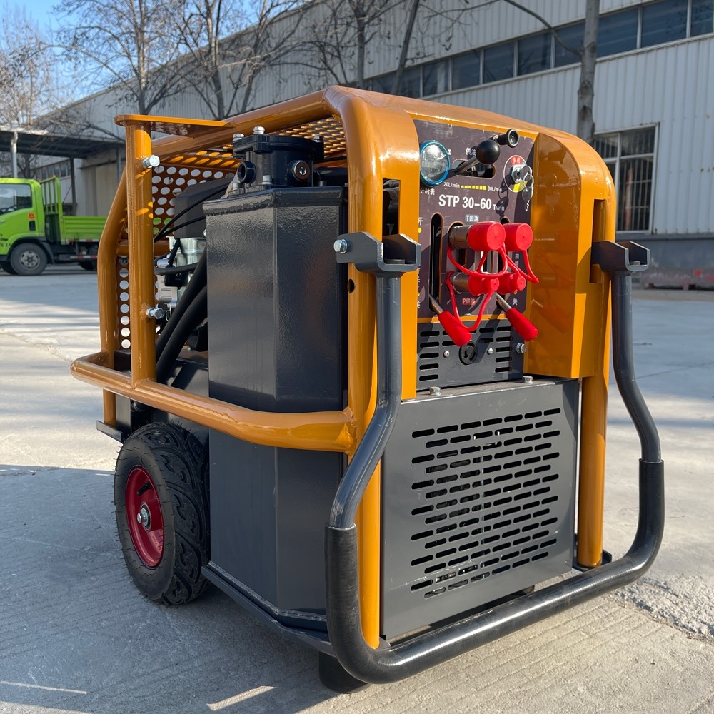 對于液壓動力站雙回路使用前操作準(zhǔn)備