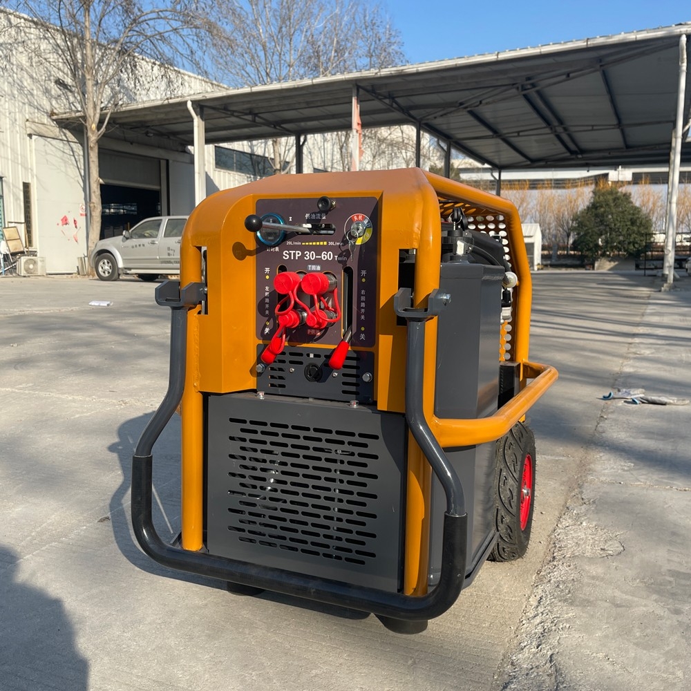 雙回路液壓動力站操作前的檢查、準(zhǔn)備工作